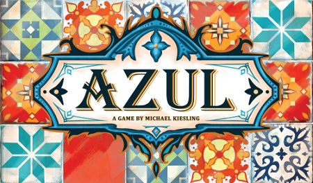 Azul, the game to build walls using gorgeous tiles.