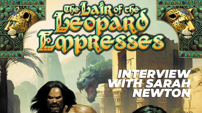 The Lair of the Leopard Empresses is Mindjammer Press return to publishing after a long hiatus. Sarah and I talked about the genesis of the game, how the production has gone and the use of AI imagery within its pages.