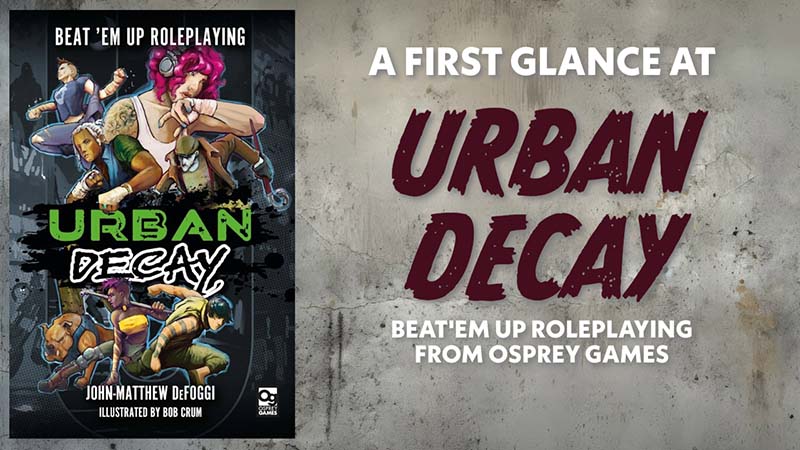 Urban Deday is a roleplaying game of fast-moving beat 'em up action – take to the streets, take on the gangs, take back your City!