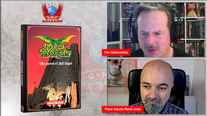 Drakborgen - The Secret of Ath Ungol for Dragonbane, interview with author Per Holmström