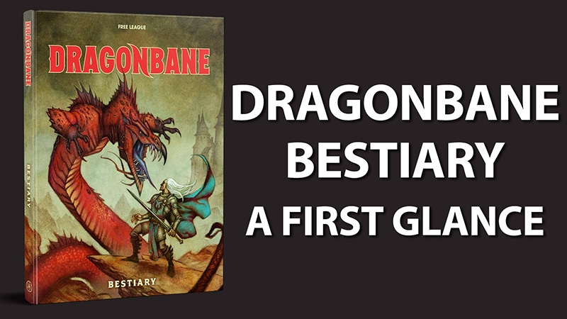 Dragonbane bestiary - a first glance
