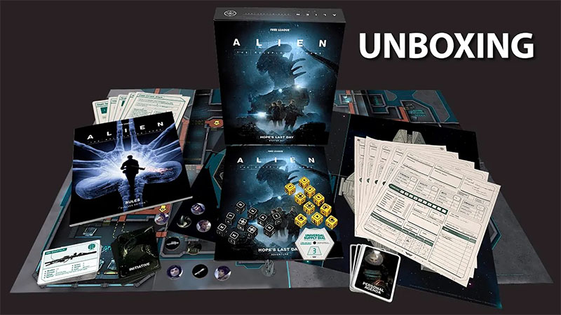 Alien Evolved Edition Starter Set Unboxing