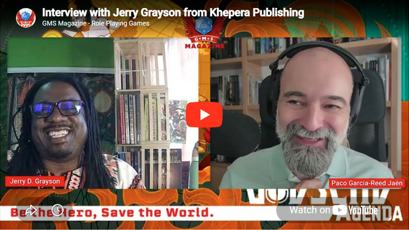 Interview with Jerry Grayson from Khepera Publishing