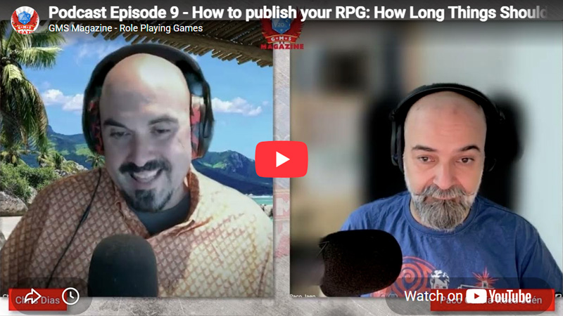 Podcast Episode 9 - How to publish your RPG: How Long Things Should Take?