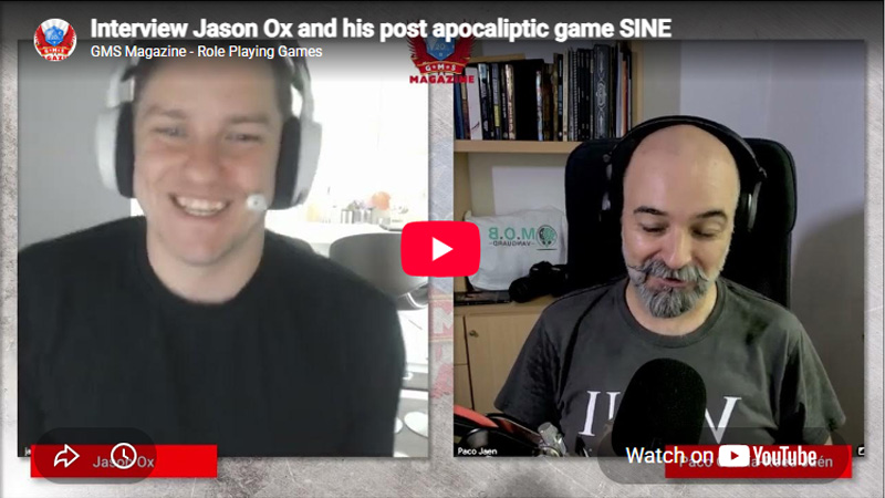 Interview Jason Ox and his post apocaliptic game SINE